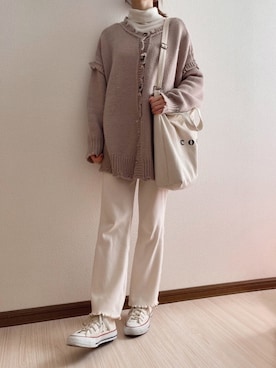 \  𝚖𝚘𝚖𝚘  /さんのコーディネート