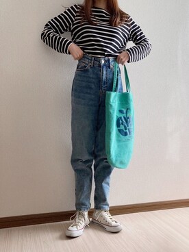 \  𝚖𝚘𝚖𝚘  /さんのコーディネート