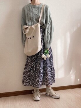 \  𝚖𝚘𝚖𝚘  /さんのコーディネート