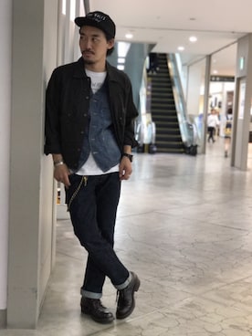 Yasunori Chijiwaさん（メンズ・175cm）の夏コーディネート