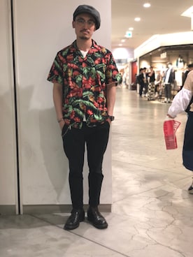 帽子を使った バカンス のメンズ人気ファッションコーディネート Wear