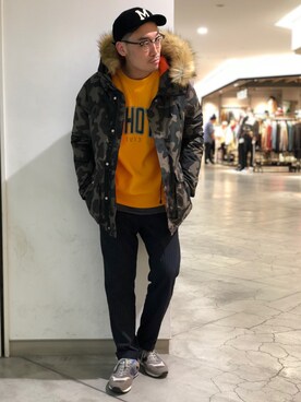 「ファスナー」｜Yasunori Chijiwaさん（メンズ・175cm）の秋コーディネート