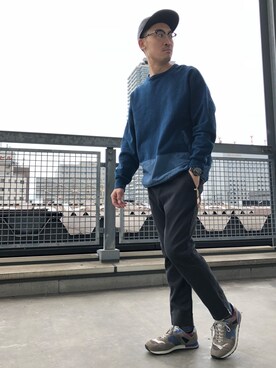 「パンツスタイル」｜Yasunori Chijiwaさん（メンズ・175cm・30代）の秋コーディネート