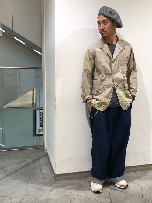 Yasunori Chijiwa（B'2nd 札幌 STELLAR PLACE）｜Engineered Garmentsのジャケットを使った
