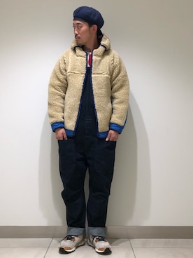 「アイテム（ブルゾン）」を使った、Yasunori Chijiwaさん（メンズ・175cm・30代）の秋コーディネート