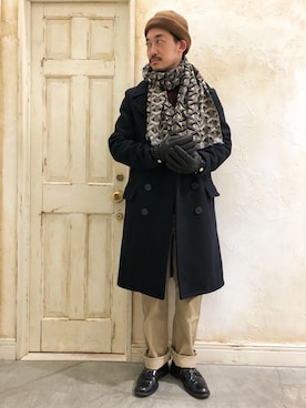 Schott/ショット/LONG MELTON PEACOAT/ロング メルトン