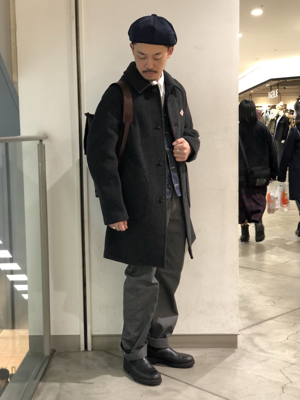 DANTON（ダントン）の「DANTON(ダントン) WOOL MOSSER SINGLE HOOD