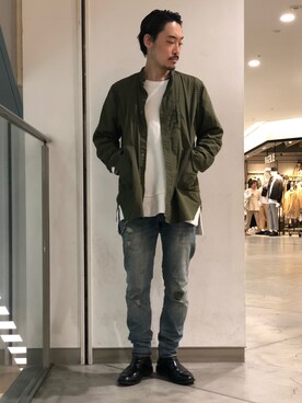 Yasunori Chijiwaさん（メンズ・175cm）の春コーディネート