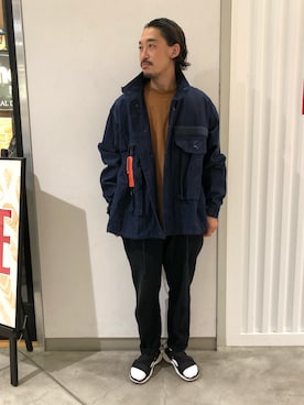 Yasunori Chijiwaさん（メンズ・175cm）の夏コーディネート