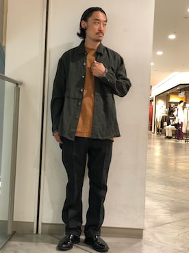 Yasunori Chijiwaさん（メンズ・175cm）の夏コーディネート