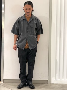 Yasunori Chijiwaさん（メンズ・175cm）の夏コーディネート