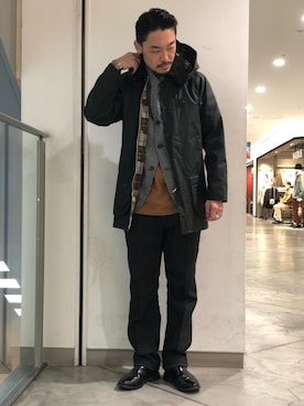 「アイテム（ブルゾン）」を使った、Yasunori Chijiwaさん（メンズ・175cm・30代）の秋コーディネート