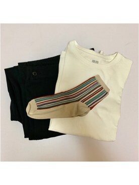 「靴下屋（クツシタヤ）のアイテム（ソックス/靴下、その他）」を使った、Ricさん（レディース・156cm）の春コーディネート