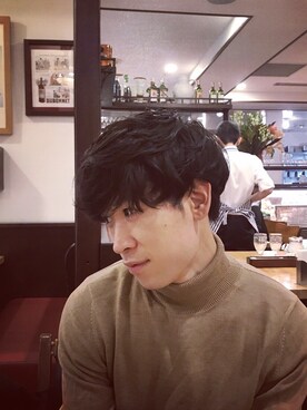 「NOLLEY’S（ノーリーズ）のアイテム（トップス）」を使った、YANさん（メンズ・167cm）の秋コーディネート