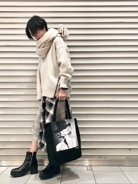 ayumi  hagiharaさん（レディース・161cm）の秋コーディネート