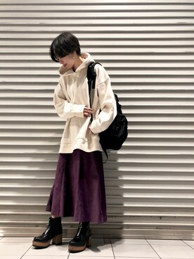 ayumi  hagiharaさん（レディース・161cm）の秋コーディネート