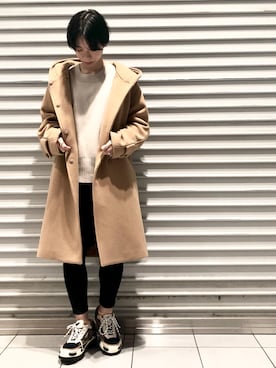 ayumi  hagiharaさん（レディース・161cm）の冬コーディネート