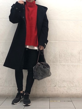 ayumi  hagiharaさん（レディース・161cm）の冬コーディネート