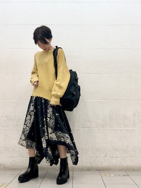 ayumi hagiharaさん(レディース・161cm)の冬コーディネート