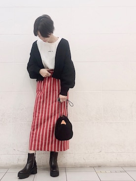 ayumi  hagiharaさん（レディース・161cm）の春コーディネート