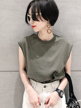 ayumi  hagiharaさん（レディース・161cm）の夏コーディネート