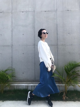 ayumi hagiharaさん(レディース・161cm)の春コーディネート