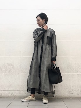 ayumi  hagiharaさん（レディース・161cm）の春コーディネート