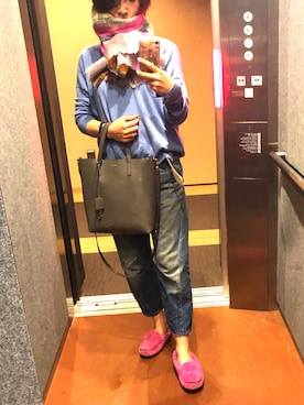 「EPICE（エピス）のアイテム」を使った、ricky13さん（レディース・156cm）の冬コーディネート