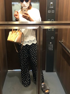 「コロナに負けない」｜「アイテム（サンダル）」を使った、ricky13さん（レディース・156cm）の春コーディネート