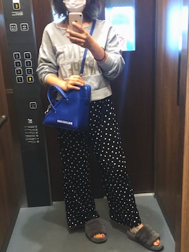 「コロナに負けない」｜「アイテム（サンダル）」を使った、ricky13さん（レディース・156cm）の春コーディネート