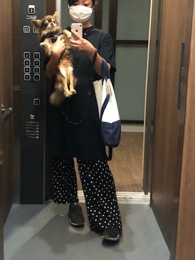 「わんわん」｜ricky13さん（レディース・156cm）の夏コーディネート