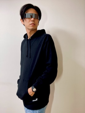 「仕事着」｜「アイテム（マウンテンパーカー）」を使った、yadbさん（メンズ・180cm）の秋コーディネート