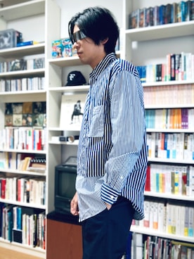 「パンツスタイル」｜yadbさん（メンズ・180cm・30代）の冬コーディネート