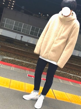 「CONVERSE（コンバース）のALL STAR HI（スニーカー）」を使った、かいとさん（メンズ・175cm）の秋コーディネート