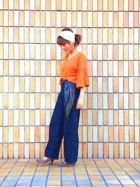 「NICAL（ニカル）のアイテム」を使った、ORientalTRaffic ルミネ荻窪店さん（レディース・157cm）の秋コーディネート