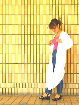 「ORiental TRaffic(ORiental TRaffic)」｜「アイテム（その他アウター）」を使った、ORientalTRaffic ルミネ荻窪店さん（レディース・159cm）の夏コーディネート