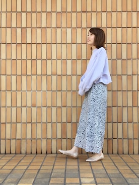 「メッシュパンプス」｜ORientalTRaffic ルミネ荻窪店さん（レディース・159cm）の春コーディネート