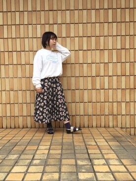 「シルバーサンダル」｜ORientalTRaffic ルミネ荻窪店さん（レディース・159cm）の春コーディネート