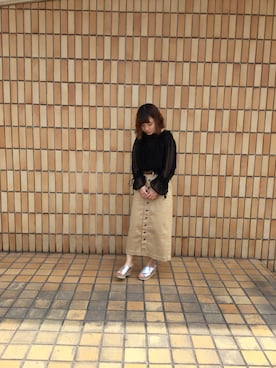 「コルクヒール」｜ORientalTRaffic ルミネ荻窪店さん（レディース・159cm）の春コーディネート