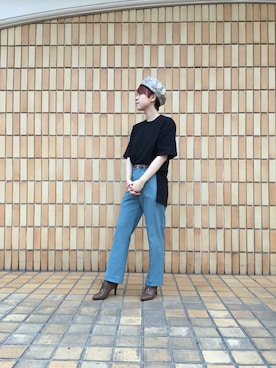 「オリエンタルトラフィック」｜「アイテム（ブーティ）」を使った、ORientalTRaffic ルミネ荻窪店さん（レディース・159cm）の秋コーディネート
