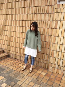 「1108」｜ORientalTRaffic ルミネ荻窪店さん（レディース・159cm）の冬コーディネート