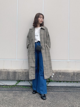 「moussyコーデ」｜minahoさん（レディース・162cm）の秋コーディネート