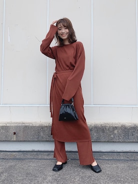 「moussyコーデ」｜minahoさん（レディース・162cm）の秋コーディネート