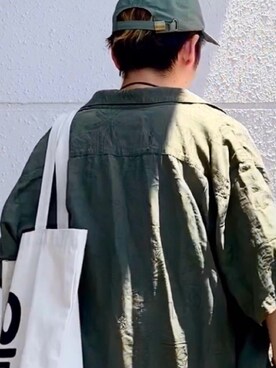 「アロハシャツ」｜kneko2545さん（メンズ・162cm）の夏コーディネート