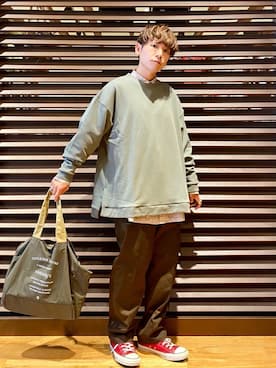 「ピスタチオ」｜kneko2545さん（メンズ・162cm）の秋コーディネート