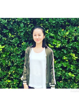 「stradivarius（ストラディバリウス）のアイテム（その他アウター）」を使った、freya.Tさん（レディース・162cm）の冬コーディネート