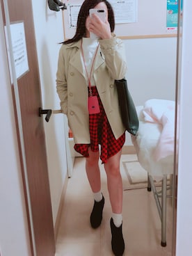 「H&M（エイチ・アンド・エム）のアイテム（ブーティ）」を使った、Ami さん（レディース・144cm）の春コーディネート