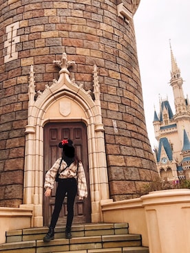 「ハイネックトップス」｜Ami さん（レディース・144cm）の秋コーディネート