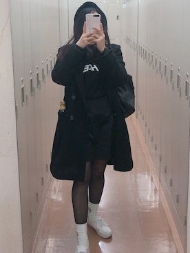 「PRIMARK（プライマーク）のアイテム（バッグ）」を使った、Ami さん（レディース・144cm）の冬コーディネート