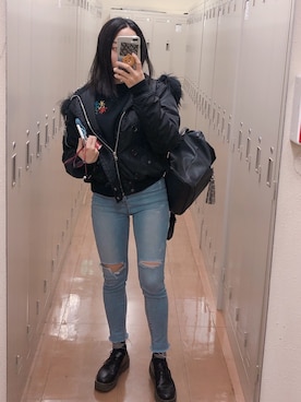 「PRIMARK（プライマーク）のアイテム（バッグ）」を使った、Ami さん（レディース・144cm）の春コーディネート